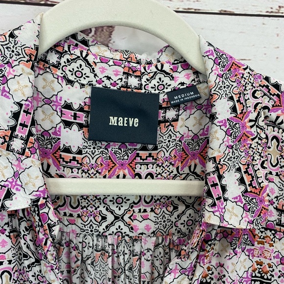 Anthropologie • Maeve Islet Button Down Top - Picture 6 of 7